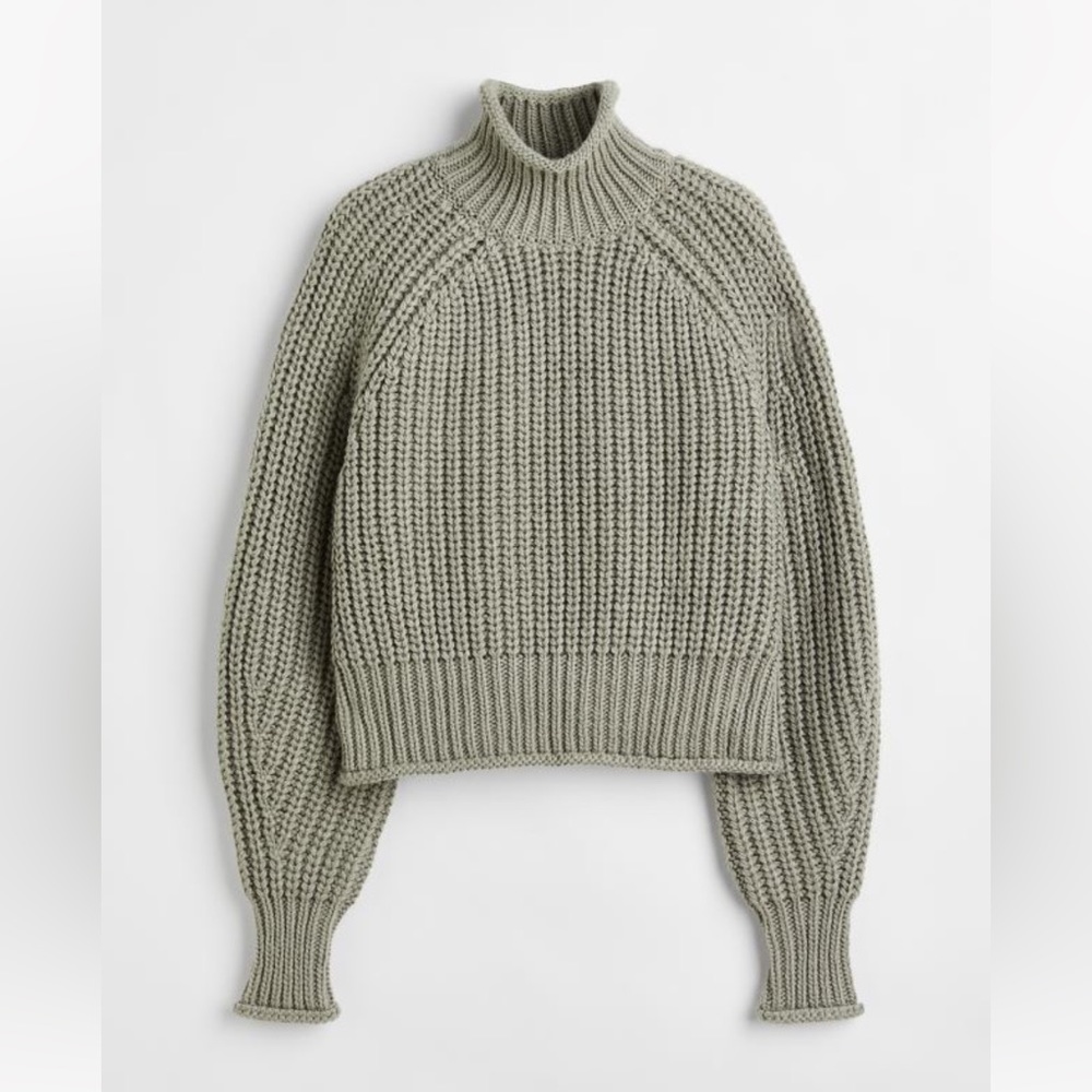 Knit Mock Neck Sweater